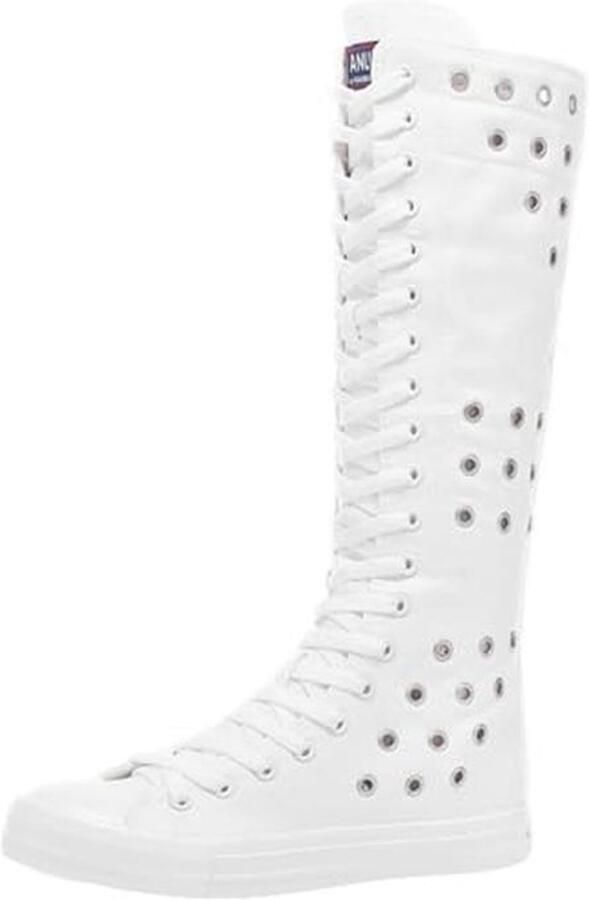 Kleurrijke Schoenveters voor Knielaarzen 3.7M Lang Perfect voor Cosplay en DIY