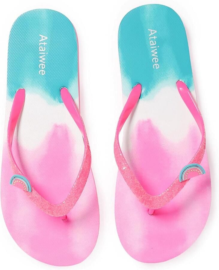 Kleurrijke Teenslippers en Strandsandalen voor Meisjes Antislip Zomerschoenen