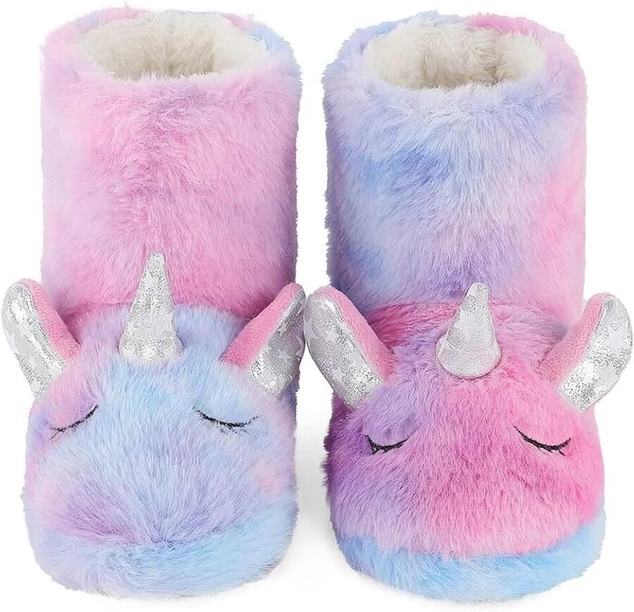 Kleuter Winter Dieren Pantoffels Kinder Huis Laarzen Kinderen Pluche Sloffen Laarsjes