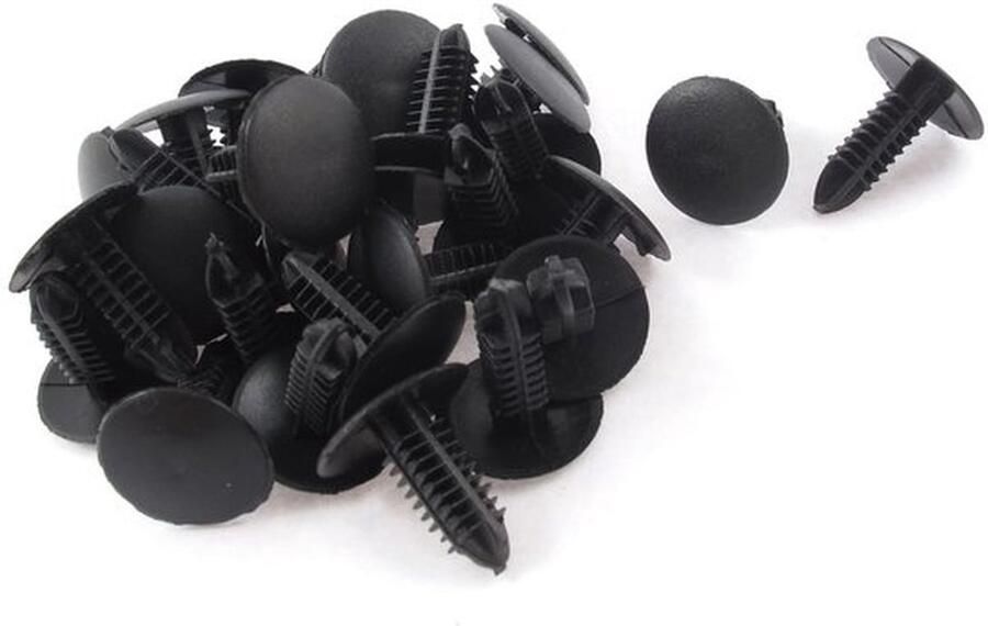 Klinknagels 5mm Set van 30 Kunststof Autocoating Laarzen Print Nagels