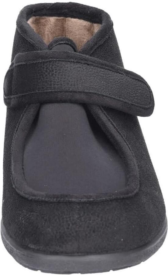Klittenbandlaarzen stretch zwart