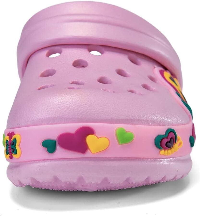 Klompen voor kinderen sandalen strandschoenen voor in de tuin EVA-clogs voor en Paarse vlinder