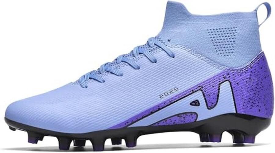 Kmrlofiy Voetbalschoenen voor heren professionele voetbalschoenen outdoor sport atletiek heren jongens sportschoenen veters trainingsschoenen