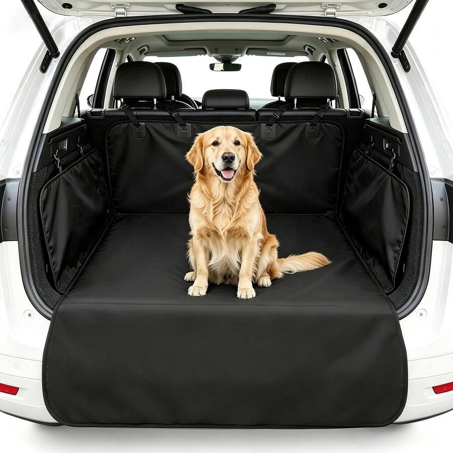 Kofferbakbescherming voor honden 600D Oxford voor auto en SUV waterdicht robuuste kofferbakbeschermingsmat tegen vuil haren en krassen onderhoudsvriendelijke hondendeken voor de kofferbak