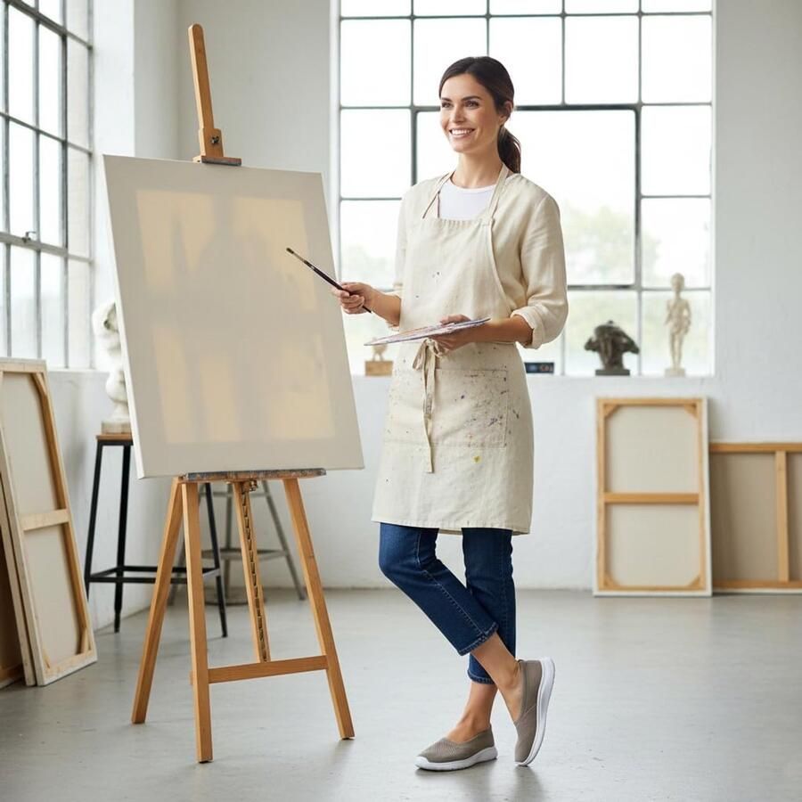 Konhill Dames Slip-On Sneakers Lichte & Ademende Mesh Schoenen met Flexibele Zool Ultiem Comfort voor Wandelen Kantoor en Dagelijks Gebruik