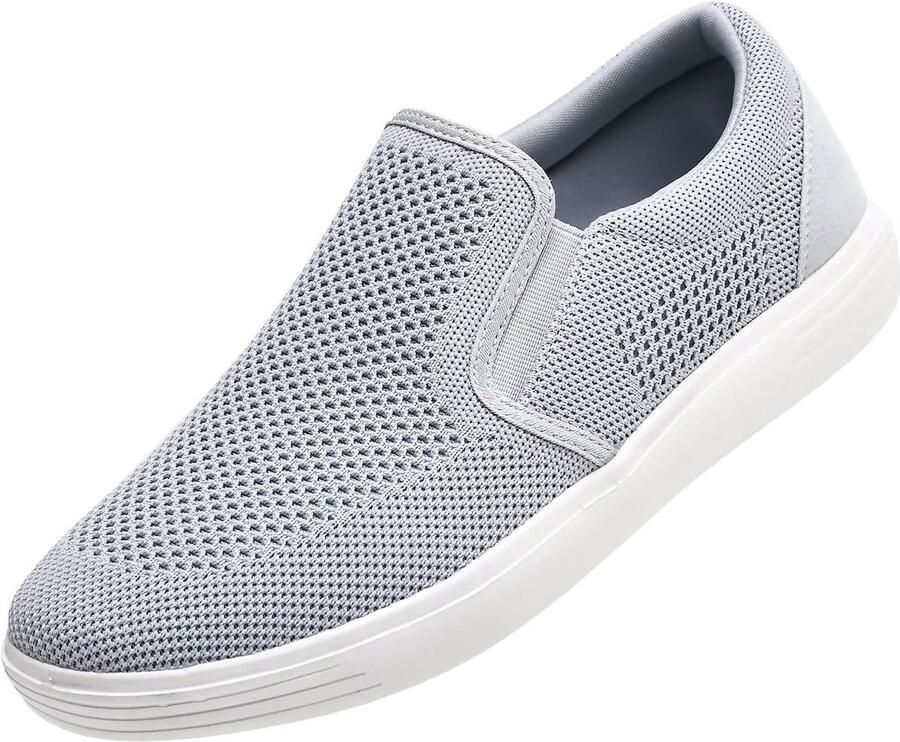 Konhill Heren Loafers Casual Slip On Wandelschoenen Comfortabele Ventilatie Schoenen Lichtgewicht Sportschoenen