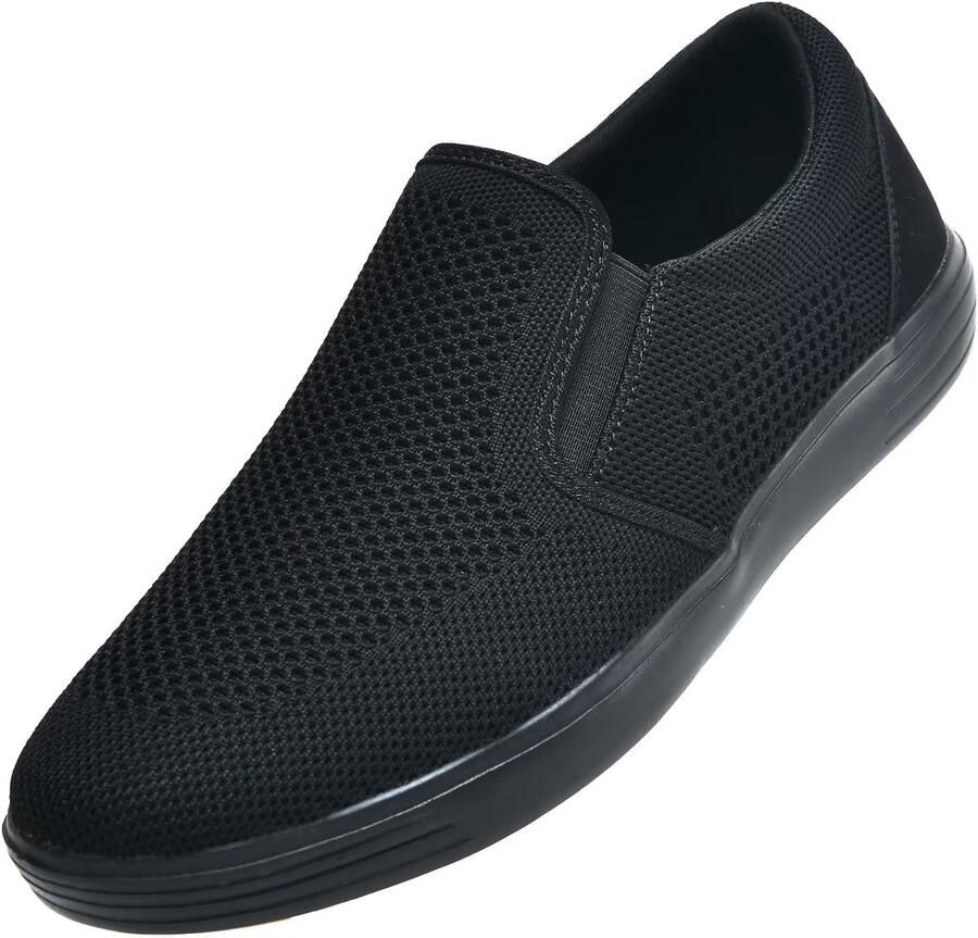 Konhill Heren Loafers Casual Slip On Wandelschoenen Comfortabele Ventilatie Schoenen Lichtgewicht Sportschoenen
