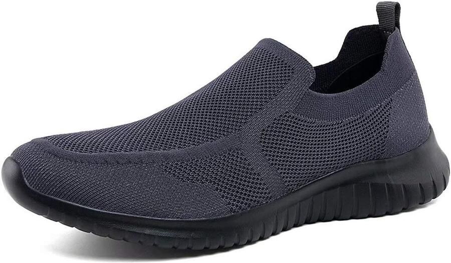 Konhill Slip-On Sport Schoenen Heren Lichtgewicht Ademend & Comfort voor Wandelen Fitness en Dagelijks Gebruik zonder Veters