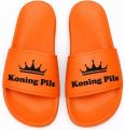 Koning Pils Slippers Oranje & Comfortabel Perfect voor EK WK Koningsdag & Festivals - Oranje