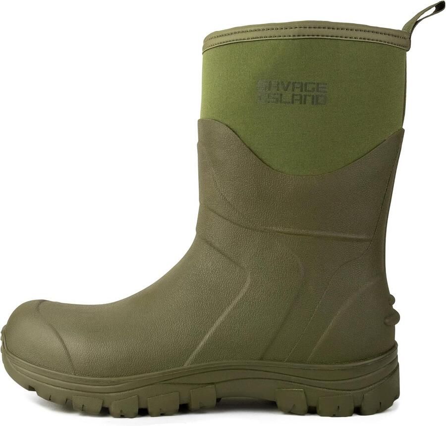 Korte All-Weather Rubberlaarzen met Neopreen Voering Waterdicht