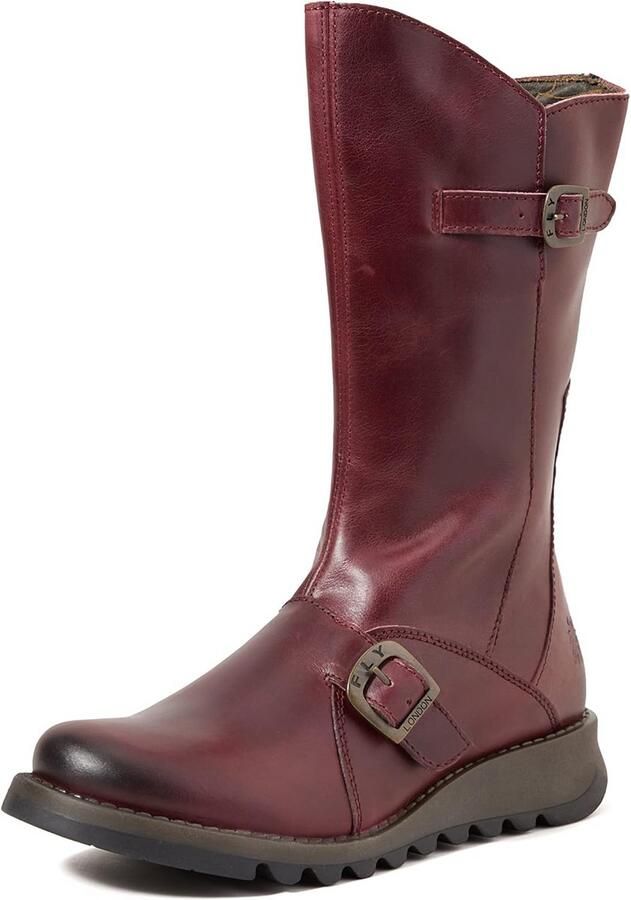 Korte Chukka Laarzen voor Dames met Gespdetails