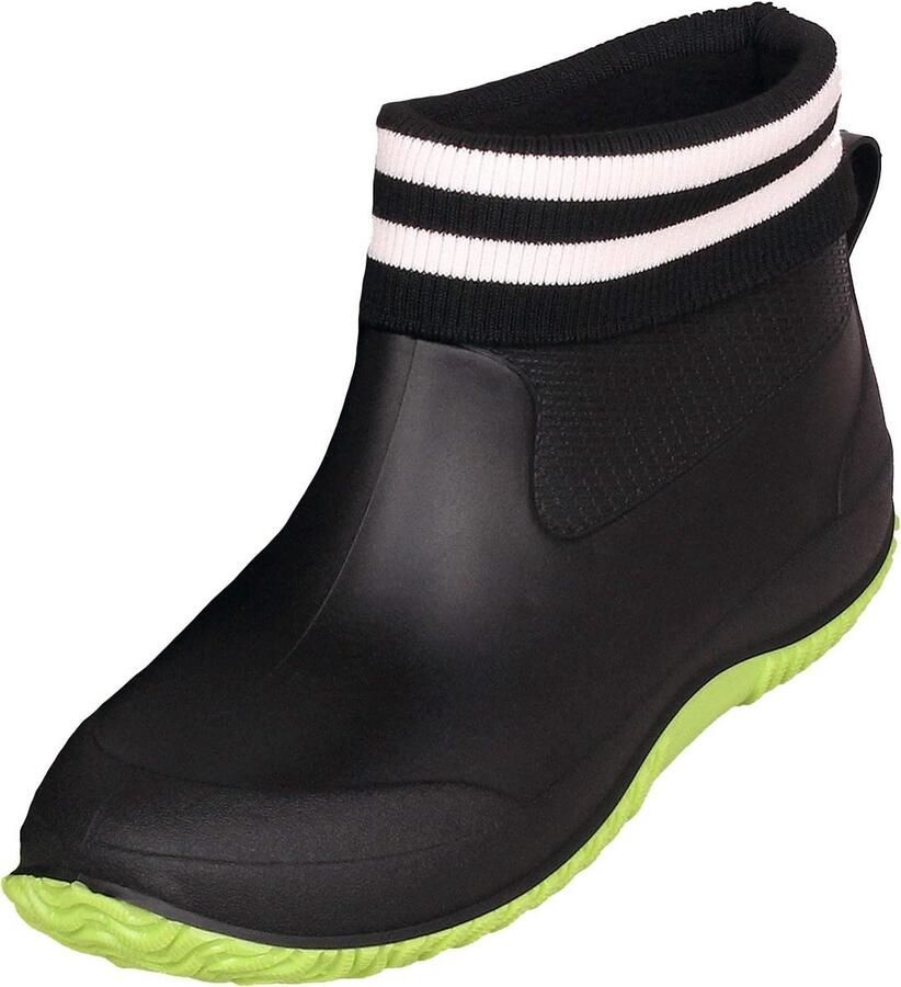 Korte Rubber Laarzen & Waterdichte Regenlaarzen met Antislip Zool