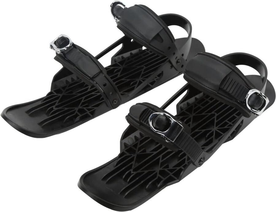 Korte skischaatsen voor sneeuw verstelbare korte snowskates snowblades skiboard ski's voor winterschoenen outdoor skiën mini skischaatsen skischoenen voor wintersport Cross
