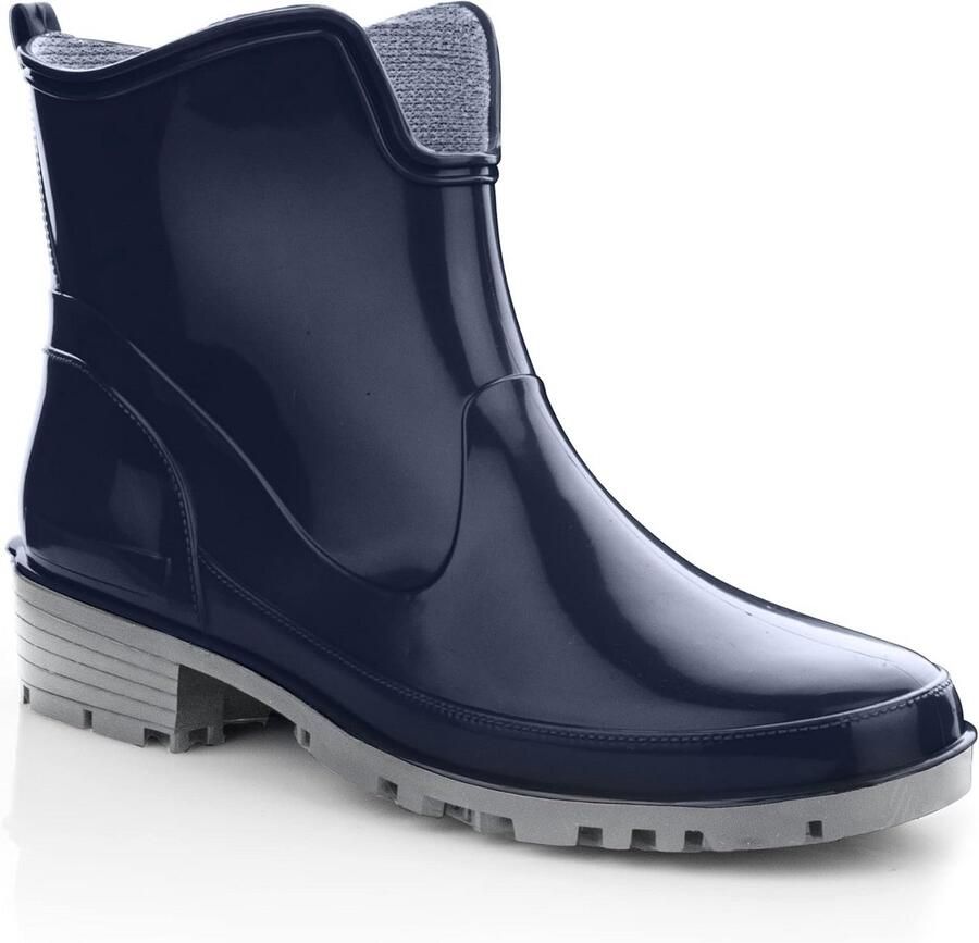 Waterdichte Rubber Enkellaarzen Korte Regenlaarzen Comfortabel en Makkelijk te Reinigen