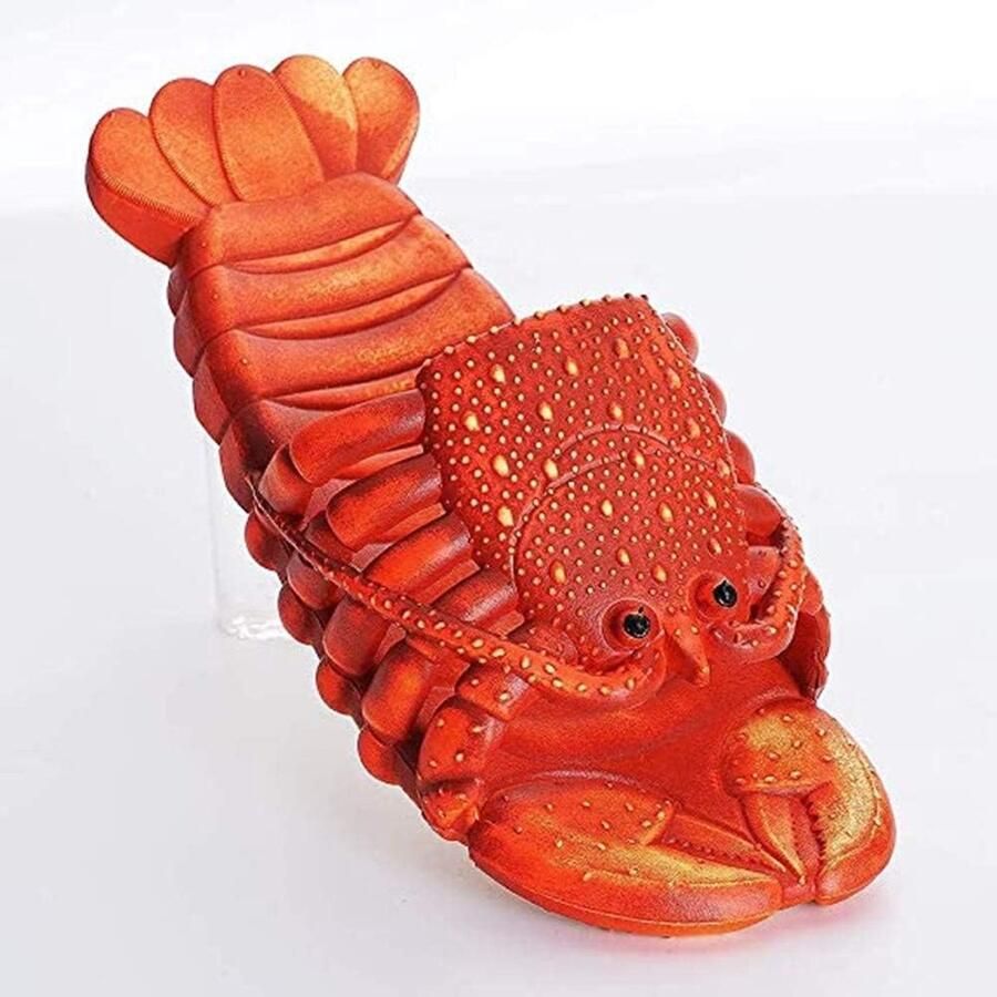 Kreeft Flip Flops Kids Slippers Zomer Grappig Dier Schattig Strand Schoenen Zacht Creatief Douche Sandalen nen Casual Waterdicht - Foto 2