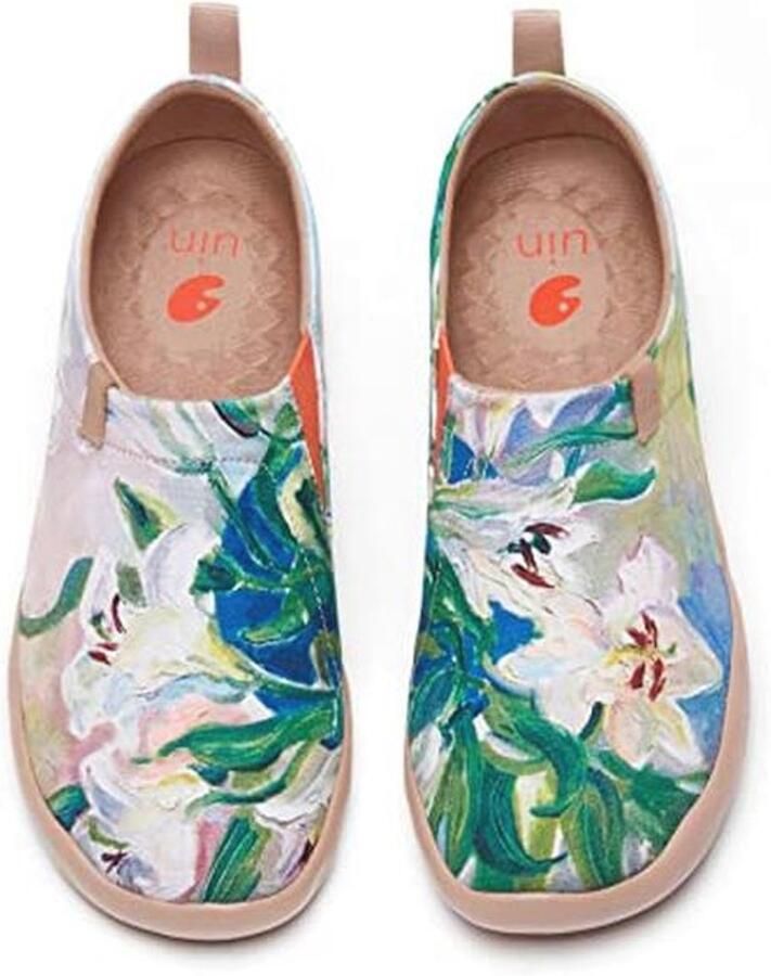 Kunstgeschilderde Reisschoenen en Casual Loafers voor Dames