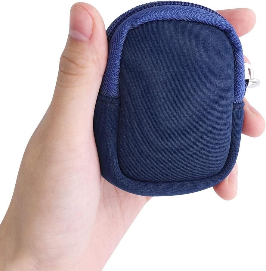 Kwmobile hoesje voor e-bike display Waterdichte display cover elektrische fiets Van neopreen in donkerblauw