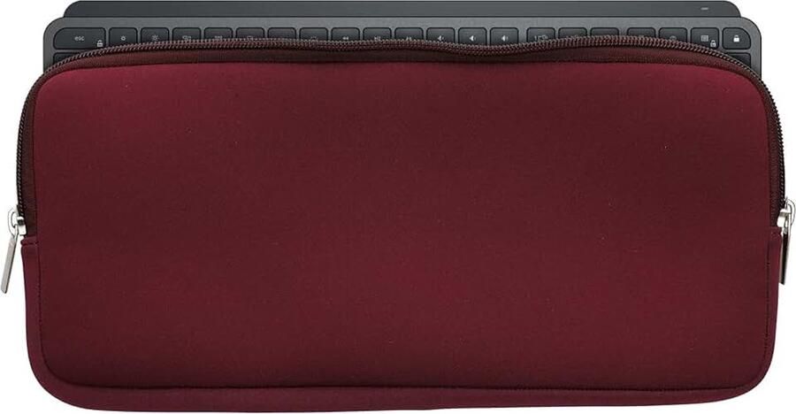 Kwmobile toetsenbord hoes compatibel met Logitech Mx Keys Mini Wireless hoesje Neopreen keyboard beschermhoes Keyboards cover in braam