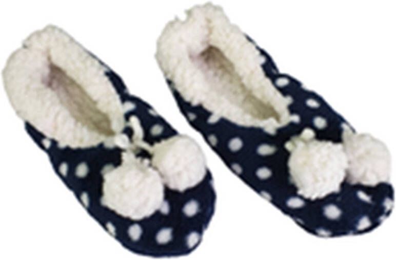 Merkloos Sans marque Laag Model Pantoffel Balletjes Donkerblauw - Foto 1