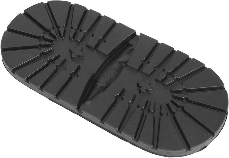 Laarshak Vervanging Schoenonderdelen Schoenen Repareren Antislip Rubber 1 Paar Zwart
