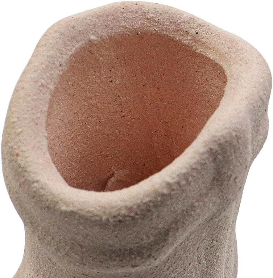 Laarshouder van keramiek: handgemaakt opbergpot voor cow laarzen