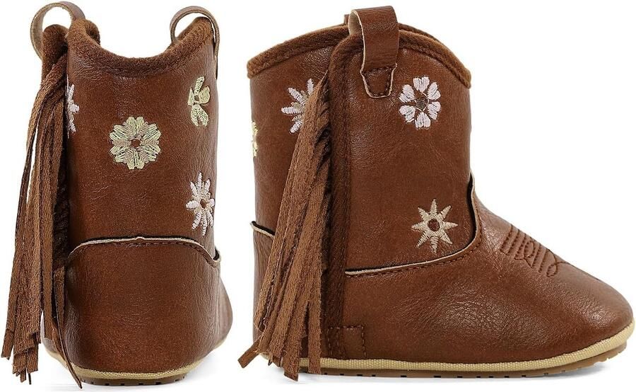 Laarzen Babymode Cow laarzen Baby Schoenen PU-Leder