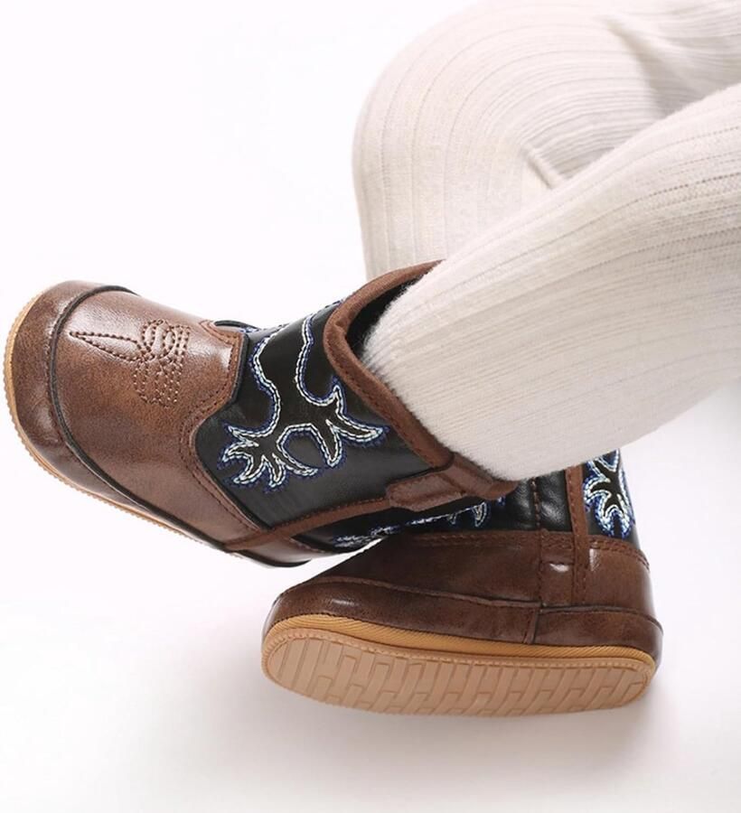 Laarzen Babymode Cow laarzen Baby Schoenen PU-Leder