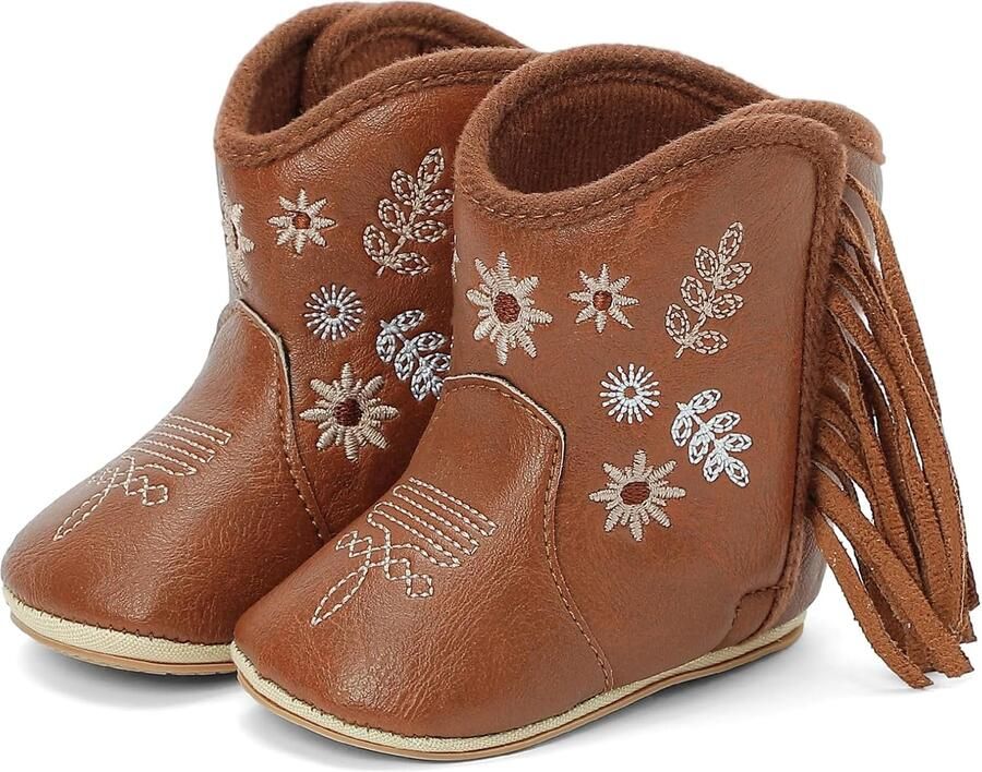 Laarzen Babymode Cow laarzen Baby Schoenen PU-Leder - Foto 2