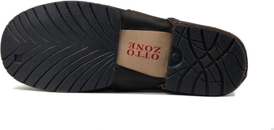 Laarzen Chukka veters motorfiets casual lederen jurk enkellaarzen voor mannen mode 6015-1-antiek bruin-R donker antiek bruin