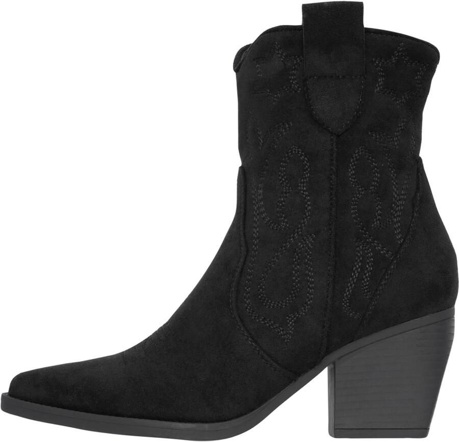 Laarzen Cowboy Laarzen Chunkyrayan DE326S Black Suede