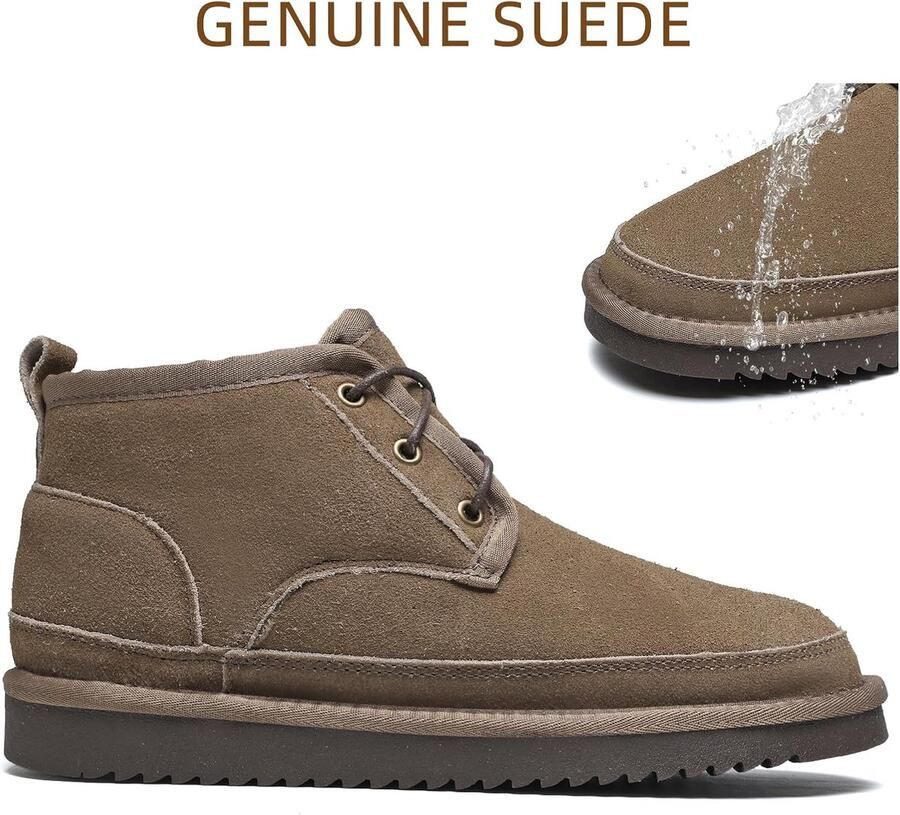 Laarzen Classic Winter warm bont gevoerde wandelschoenen antislip Comfortabele Snow Boots Voor Buiten