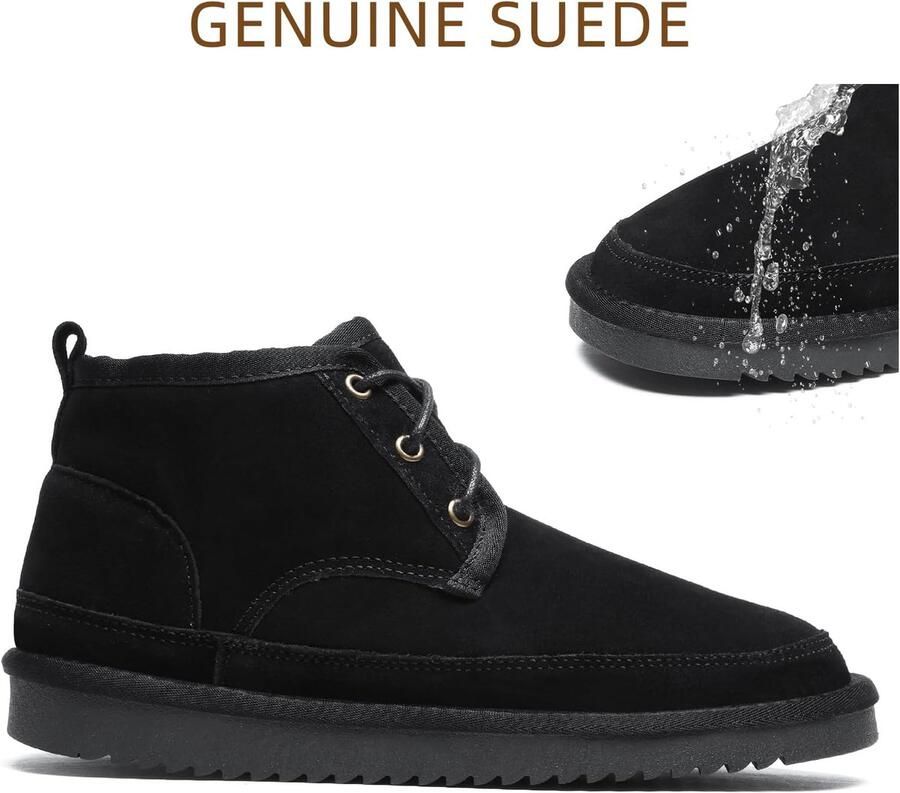 Laarzen Classic Winter warm bont gevoerde wandelschoenen antislip Comfortabele Snow Boots Voor Buiten