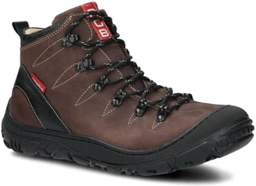 Laarzen Dames Wandelschoenen Echt Leren Trekkingschoenen voor Herfst en Winter Comfortabele Outdoor Schoenen met Leren Binnenzool