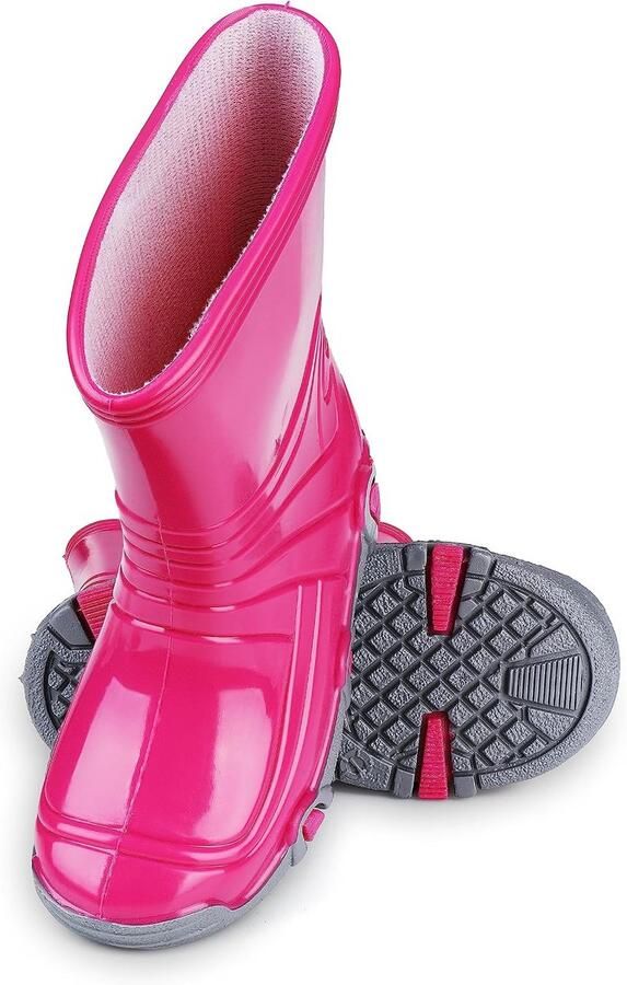 Laarzen Kinderen Regenschoenen Kind Gevoerde Regenlaarzen Kind Rubberlaarzen voor Kinderen Rubber Laarzen Kind ZW02