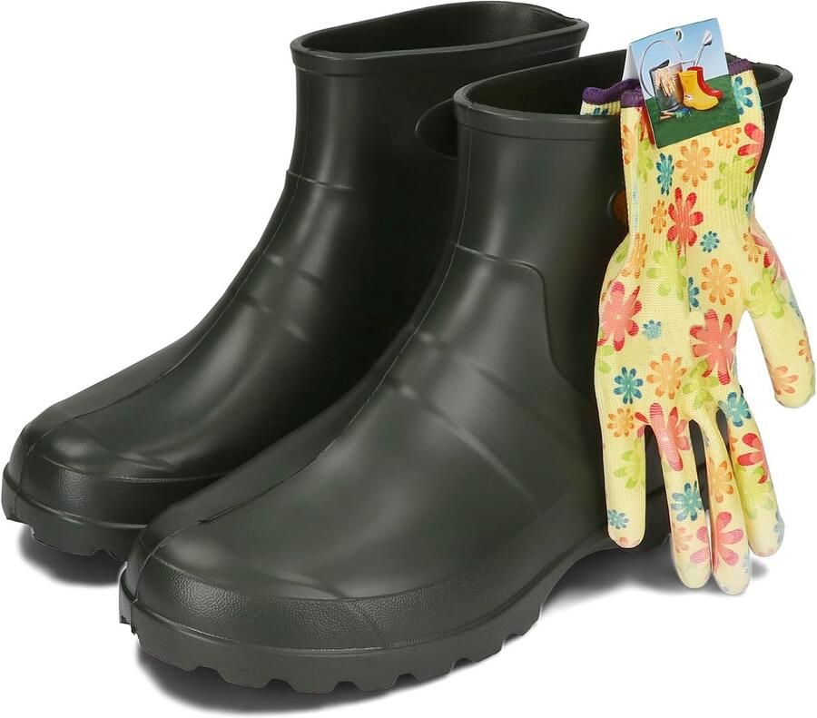 Laarzen Lichtgewicht Foam Tuinschoenen Rood Zwart Geel Groen 36-47
