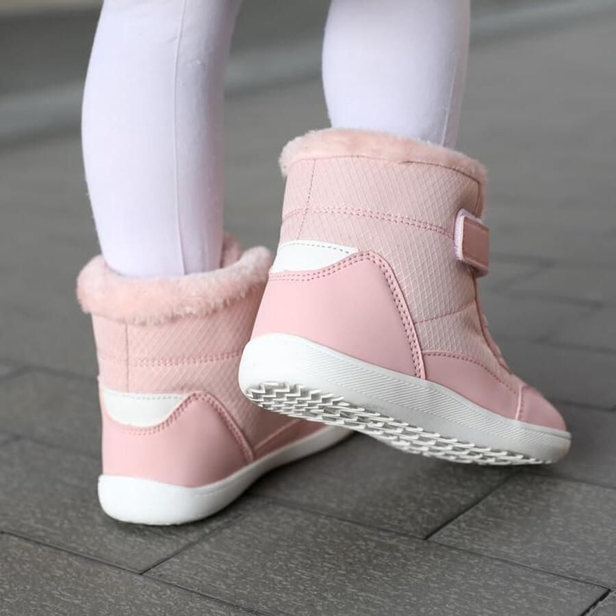 Laarzen met brede neus warme sneeuwlaarzen voor kinderen halfhoge wandelschoenen comfortabel en warm antislip