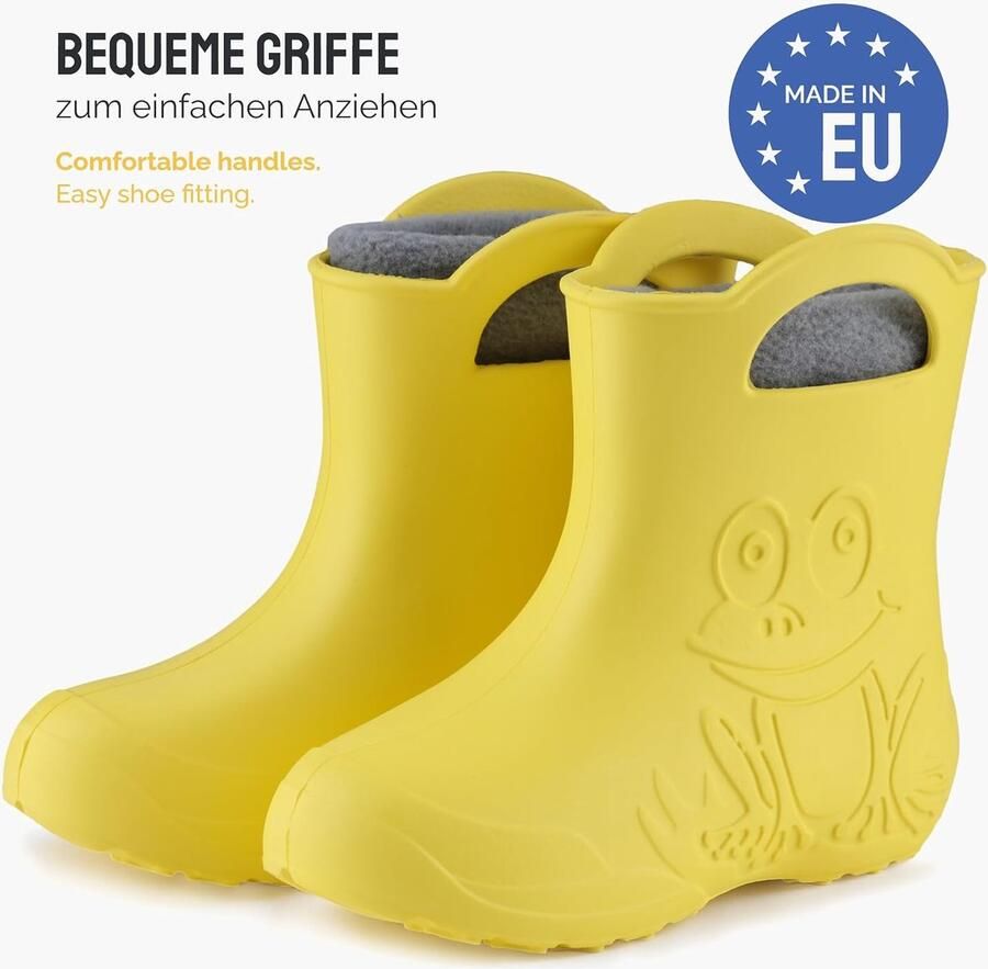 Laarzen Regenschoenen Superlichte Waterdichte Laarzen met Uitneembare Warme Fleece Binnenschoen voor en LA-CA