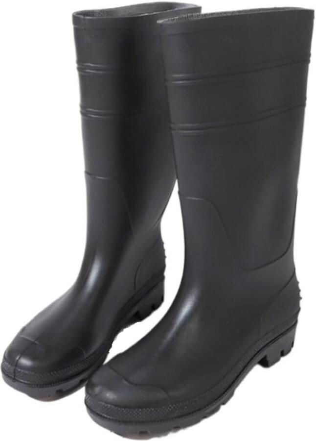 Laarzen Rubberlaarzen Waterdichte En Antislip Hoge Regenlaarzen For Heren Hoge Matte Waterschoenen Regenlaarzen Tuin(Black 39)