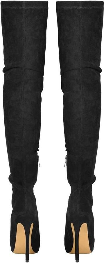 Laarzen stiletto hoge hakken stretch boots