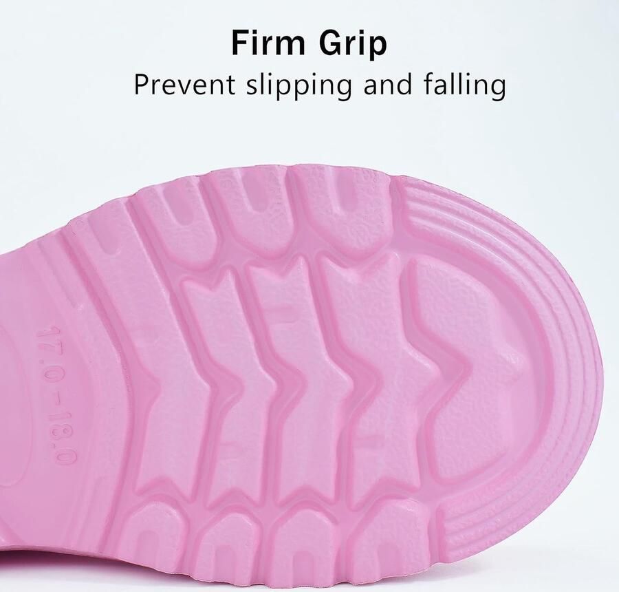 Laarzen van EVA voor kinderen uniseks schoenen met handgrepen voor en waterdicht en antislip licht en halve kuit geschikt voor alle seizoenen