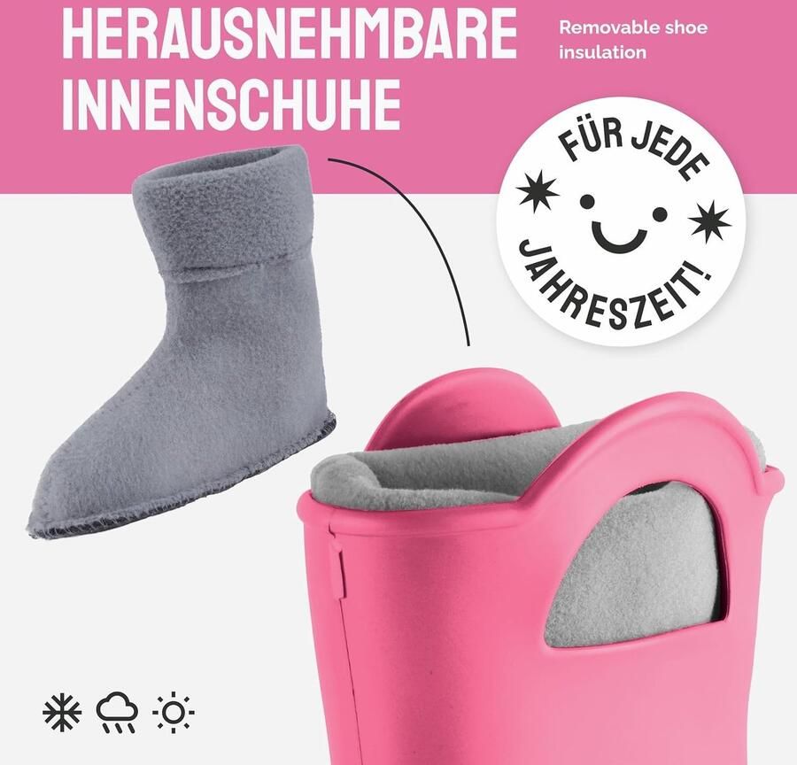 Laarzen van Lichtgewicht EVA Schuim Waterdichte Rubberen Laarzen met Antislip Zool en Hoge Schacht Voor Tuin Wandelen en Dagelijks Gebruik LA-CA