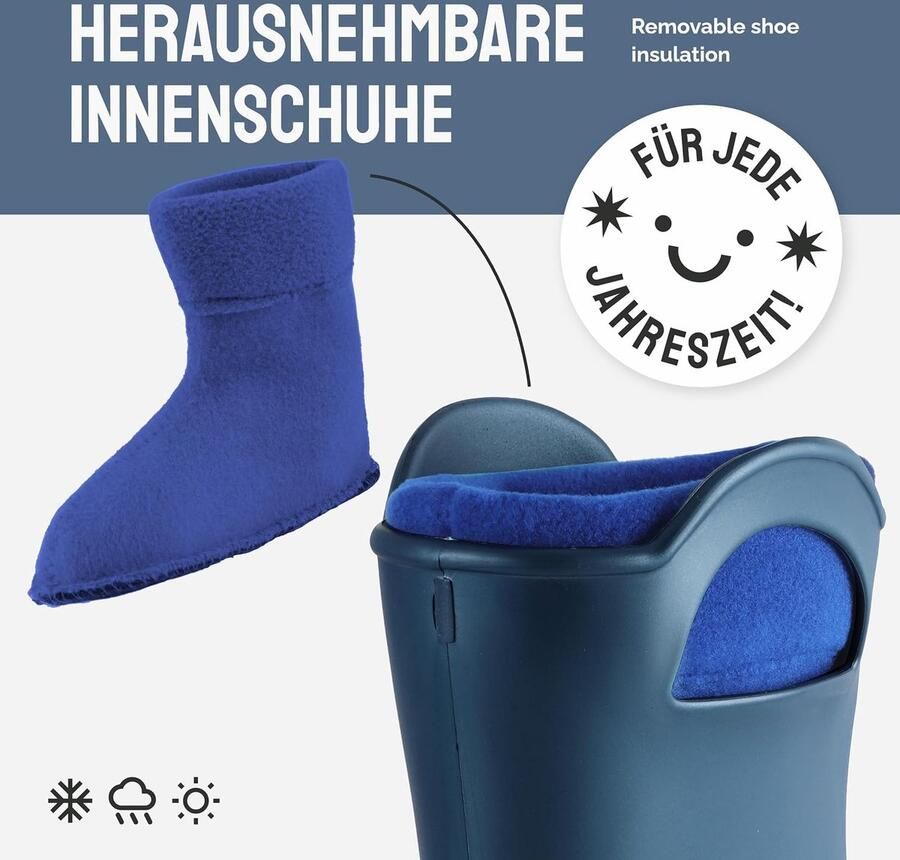 Laarzen van Lichtgewicht EVA Schuim Waterdichte Rubberen Laarzen met Antislip Zool en Hoge Schacht Voor Tuin Wandelen en Dagelijks Gebruik LA-CA