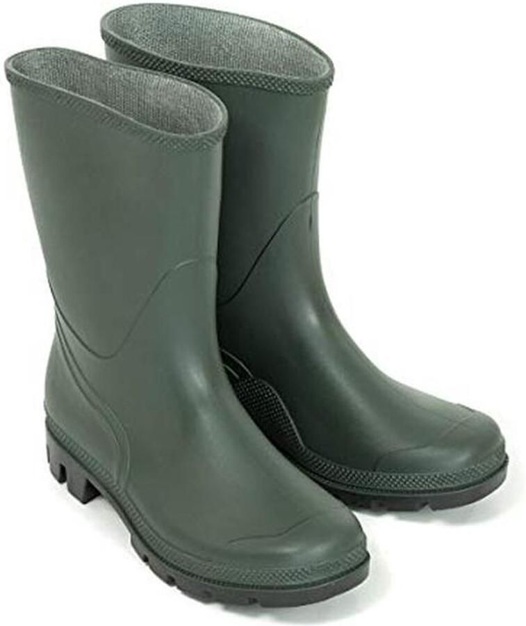 Laarzen van PVC met zwarte zool in lage kleur