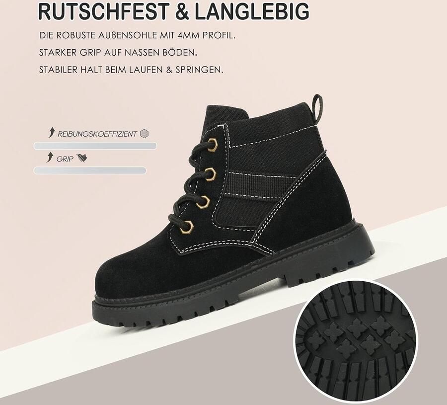 Laarzen veterbare outdoorschoenen voor en werklaarzen in vechtstijl