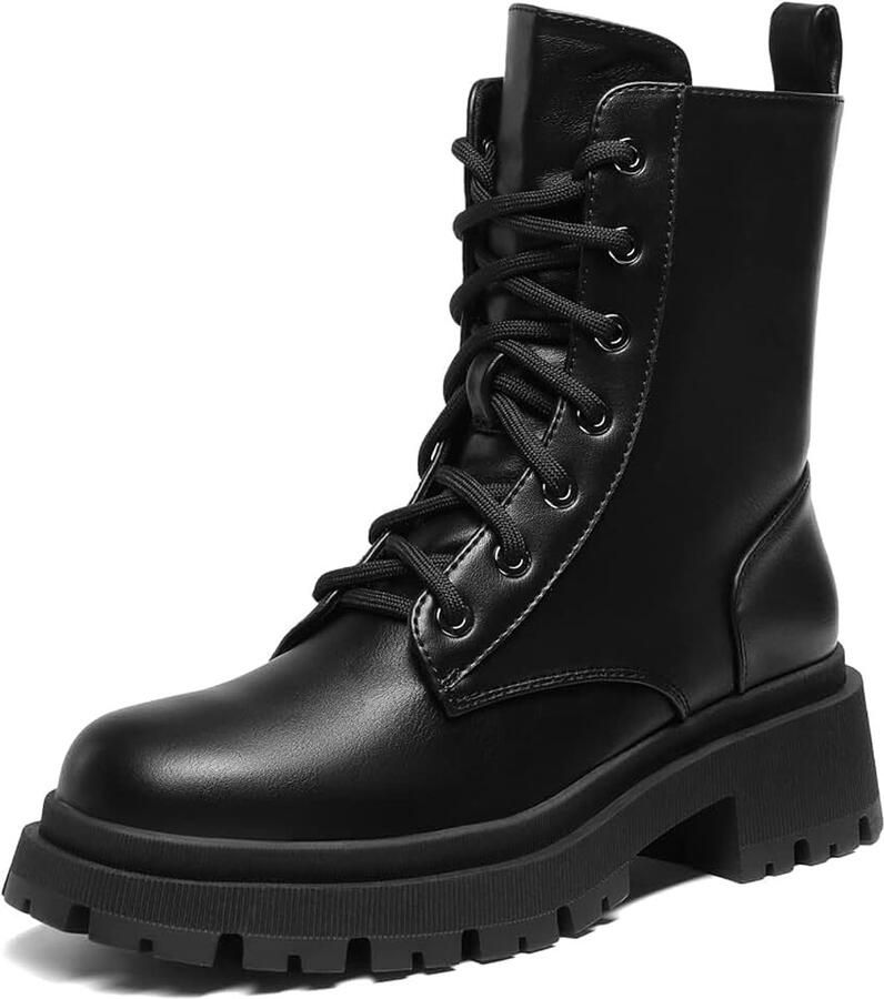 Laarzen veterlaarzen silhouet comfortabele ritssluiting warme voering binnenritssluiting