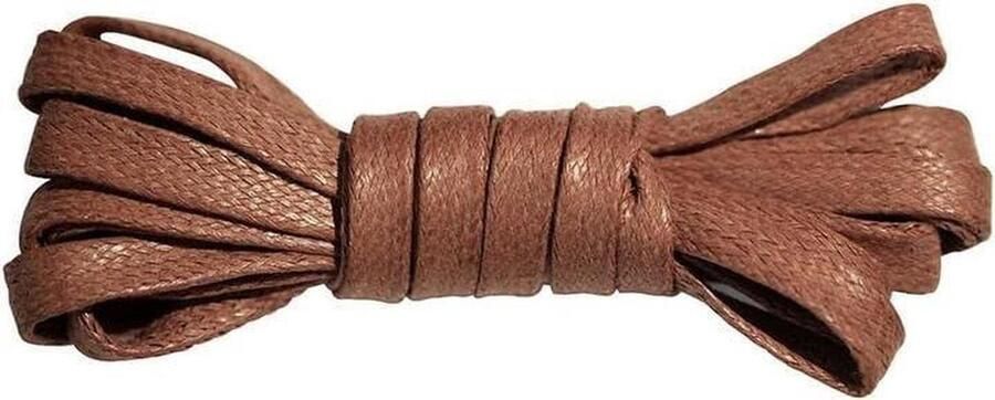 Laarzen Veters Schoen Linten Casual Schoenen Gevlochten Accessoires Bruin