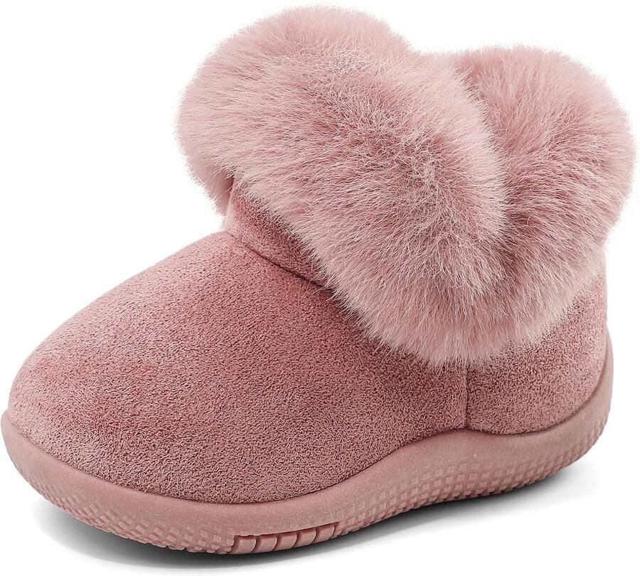 Laarzen voor baby's van sneeuwlaarzen outdoor warm met zachte antislip rubberen zool