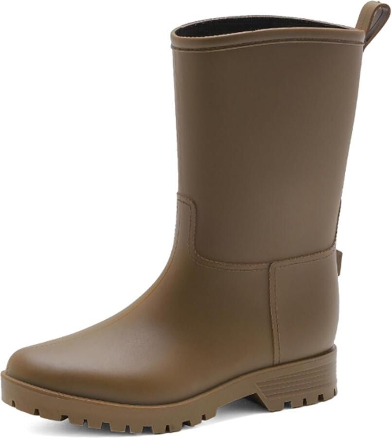 Laarzen voor dames comfortabele regenschoenen rubberen laarzen antislip tuinschoenen outdoor