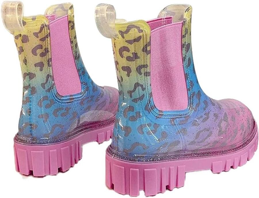 Laarzen voor dames waterdichte Chelsea boots anti-slip regenlaarzen en tuinschoenen voor dames met comfortabele inlegzolen