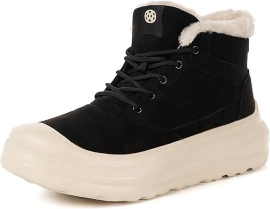 Laarzen voor en Waterdichte winterlaarzen met antislip en pluche voering